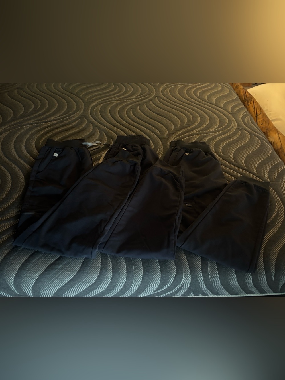 Classic Pewter Grey Scrub Pants Joggers